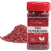 Eastanbul Pink Peppercorns, Pink Peppercorns Whole, Natural, Vegan, 3.53oz | Whole Pink Pepper, Perfect for Gourmet Dishes and Seasoning, Perfect for Grinder Refill