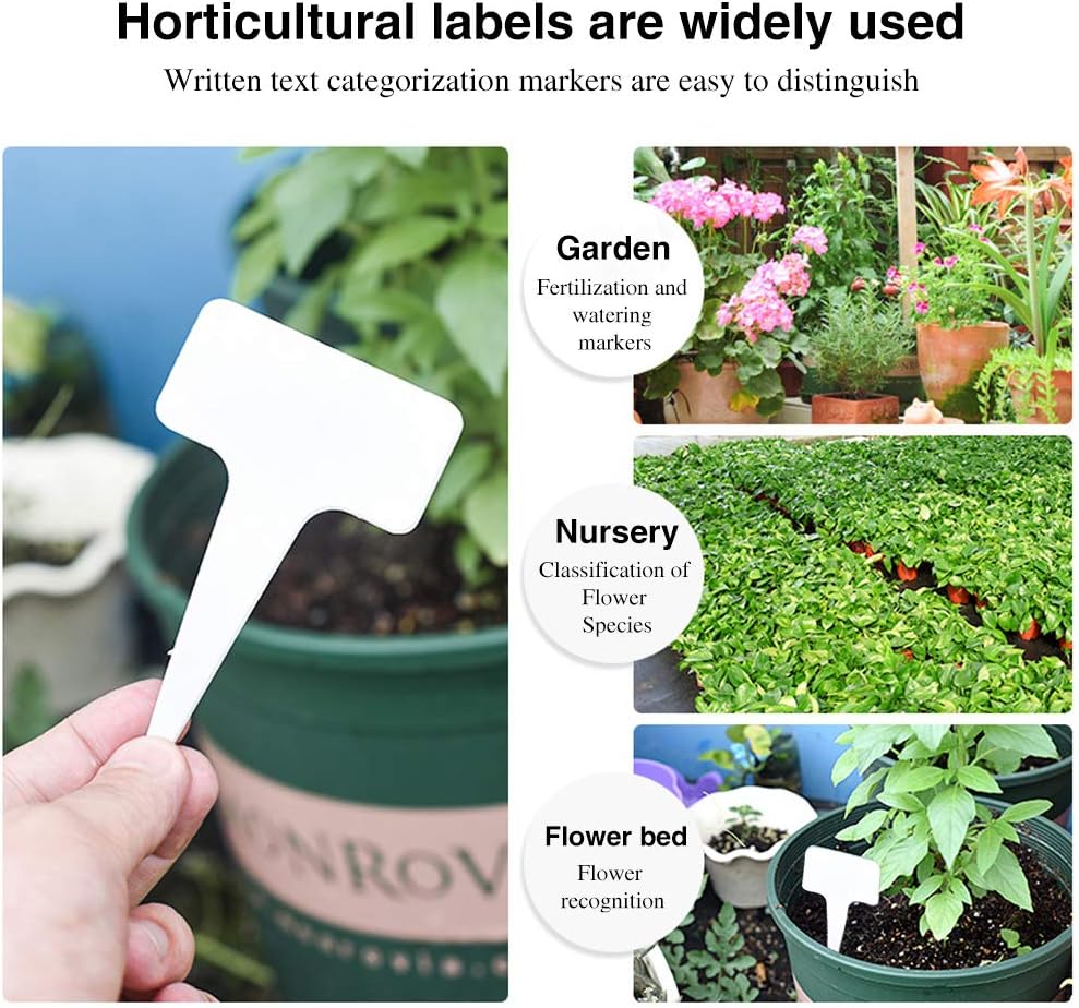 HAKACC - Conector Mini para Plantas (100 Unidades) Etiquetas para ...