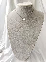 MICOMAKA Birth Year Number with Crown Necklace,Old