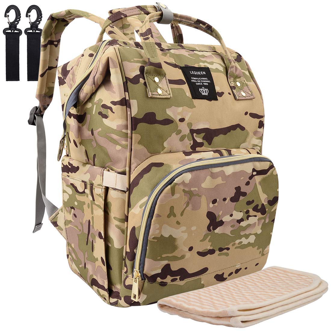 camouflage diaper bag