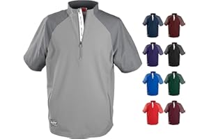 Rawlings Mens Rawlings | Colorsync Short Sleeve Cage Jacket | Adult Sizes | Multiple Colors