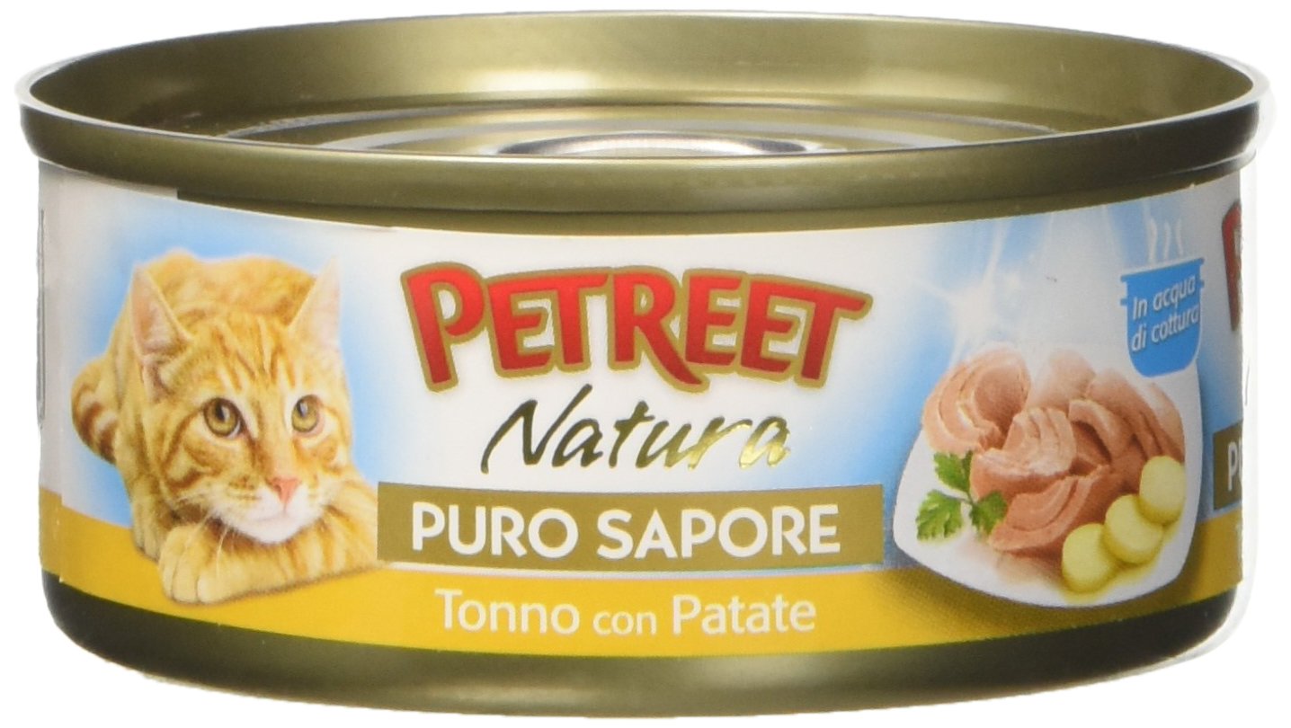 PETREET Puro Flavour Tuna with Potatoes – confez. 48 Pieces x 70 gr