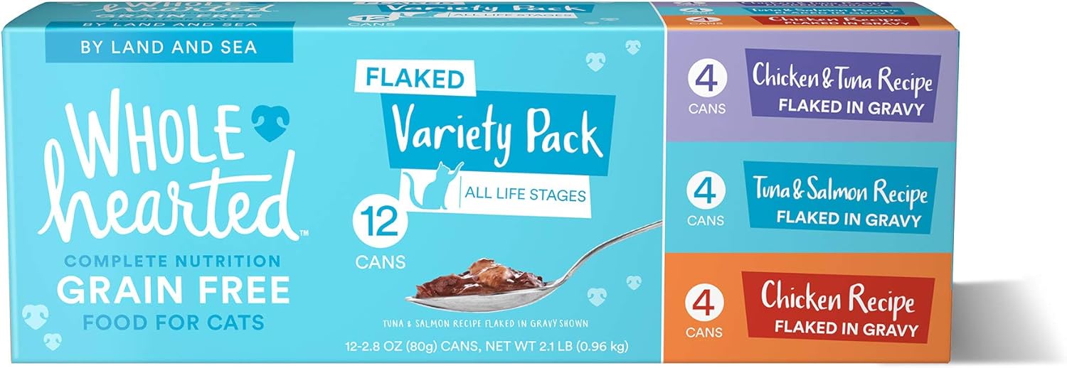 wholehearted cat food wet