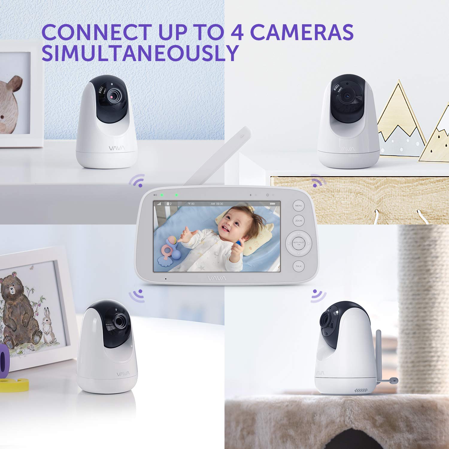 vava 720p baby monitor