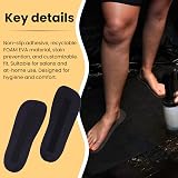 Reneebeautytan 30 Pairs Foam Spray Tanning Sticky Feet Pads 60 Total Pink view 7