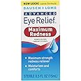Bausch and Lomb Advanced Redness Relief Drops, 0.5 Ounce - 3 per case.