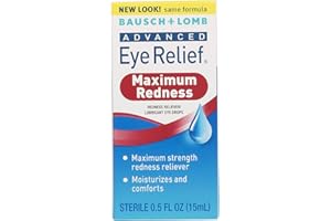 BAUSCH + LOMB Bausch and Lomb Advanced Redness Relief Drops, 0.5 Ounce - 3 per case.