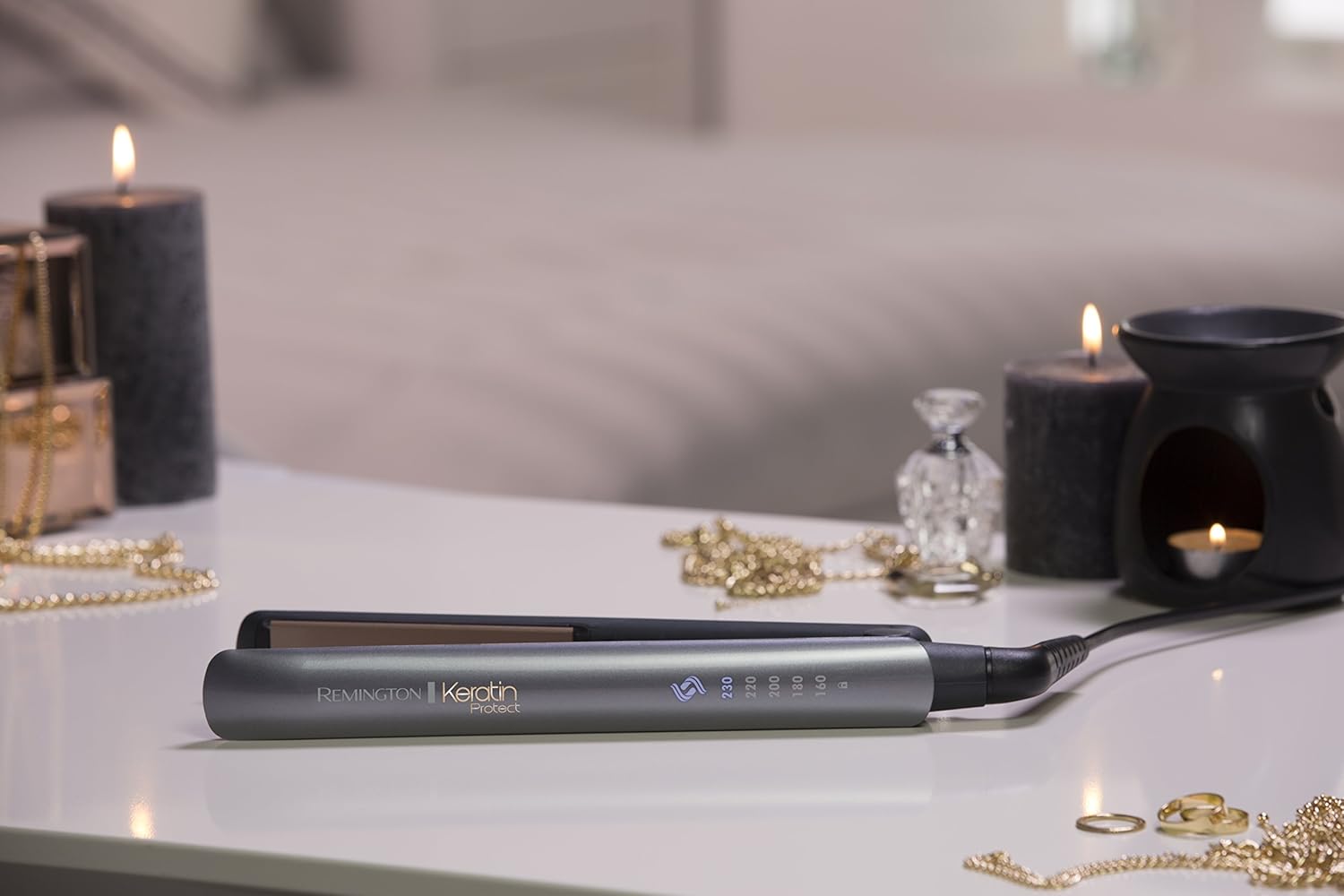 Remington Keratin Protect Intelligent Hair Straightener - Image 4