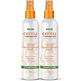 Cantu Leave-In Conditioning Mist with Pure Shea Butter, 8 fl oz (Pack of 2)
