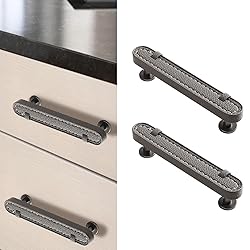 CcHhyyt 6 Pack Leather Cabinet Handle Pulls