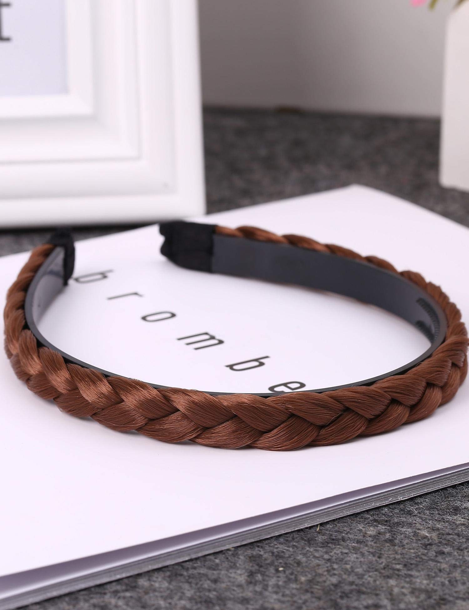 Evelove New Womens Fashion Weave Hair Shape Headband Hair Band Head Piece Headbands