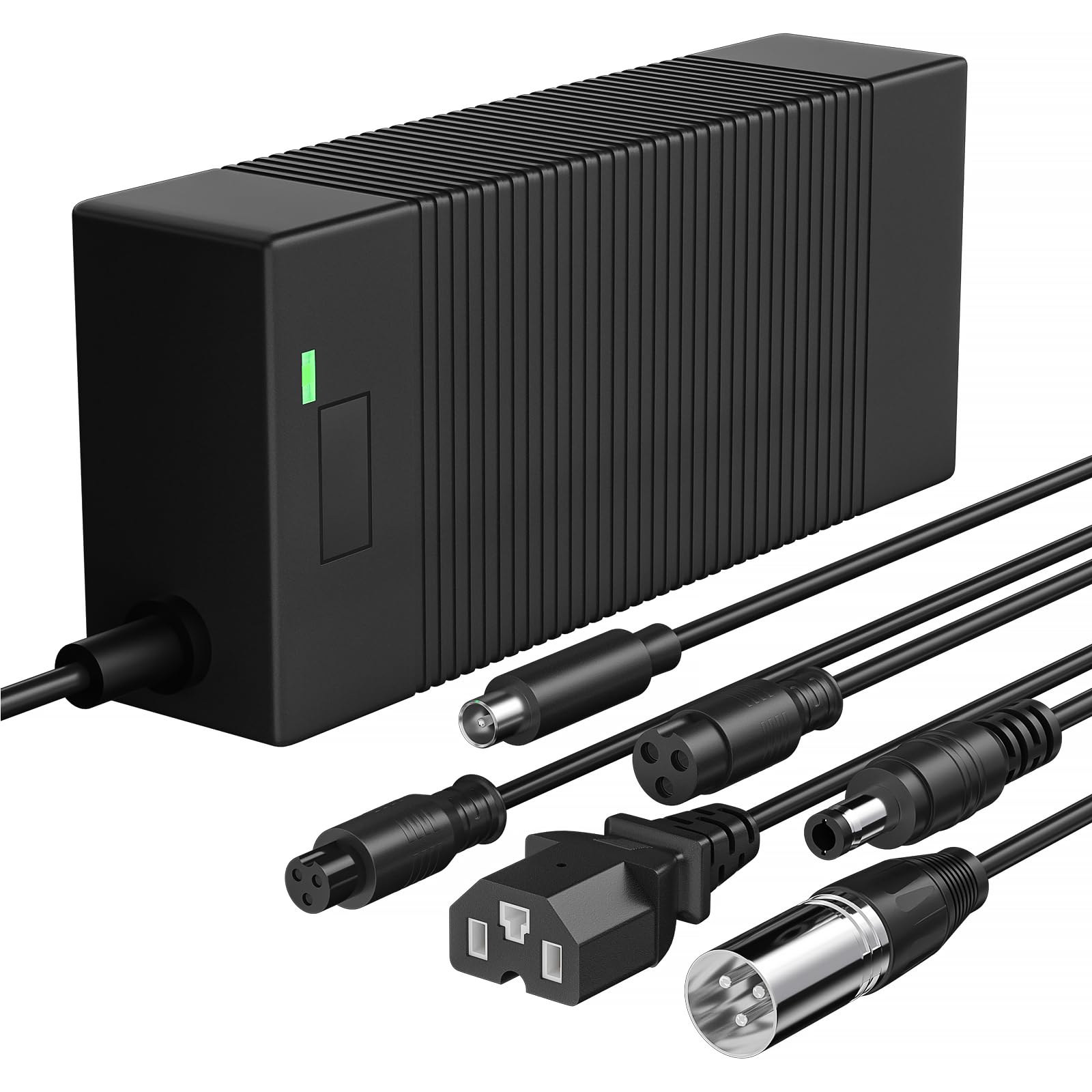 Photo 1 of 54.6V 2A Charger for 48V 13S Lithium Battery, Replacement for Jetson, Gotrax, Razor, Ninebot, Segway, Swagtron, Hiboy, 6 Plugs Fast Battery Charger