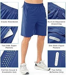 NORTHYARD Men's Athletic Running Shorts Quick Dry