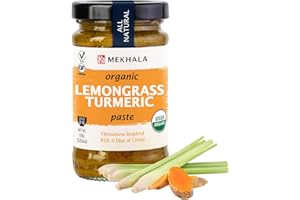 Mekhala Organic Gluten-Free Asian Cooking Paste Lemongrass Turmeric Paste