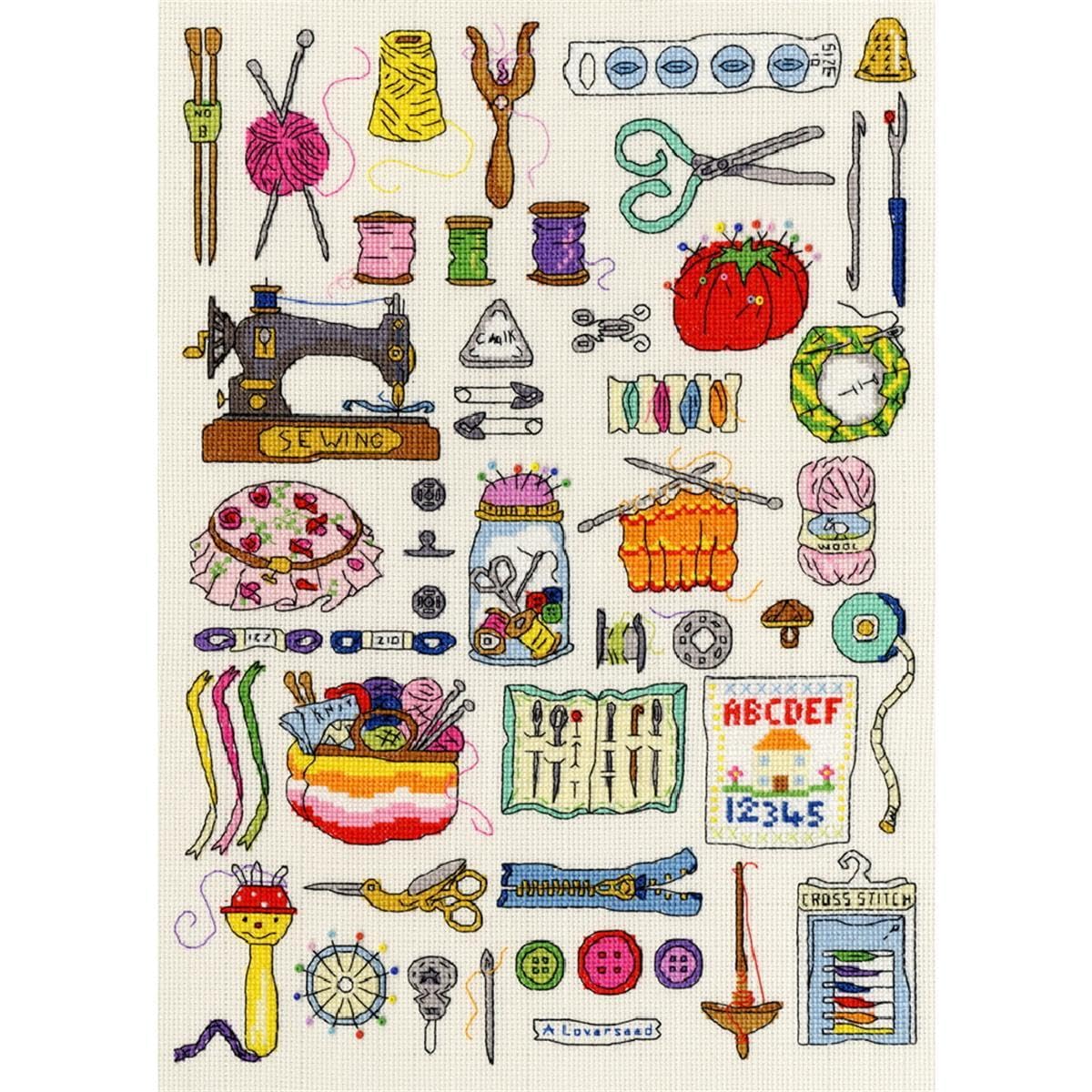 Bothy Threads Cross Stitch Kit - Sewing