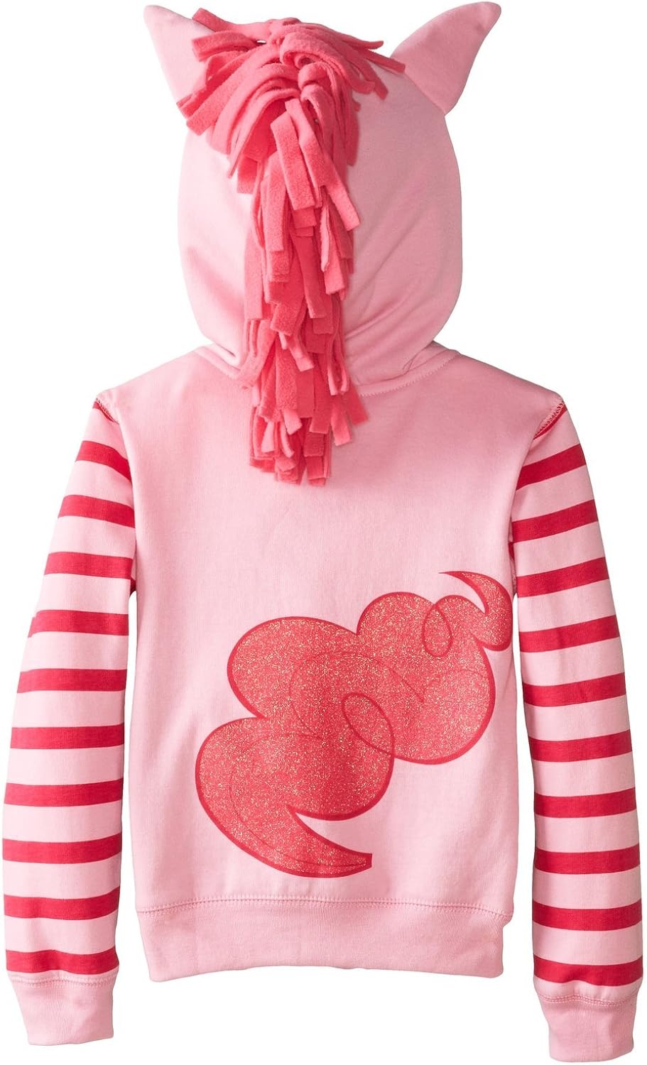 My Little Pony Big Girls Zip-up Hoodie: Clothing