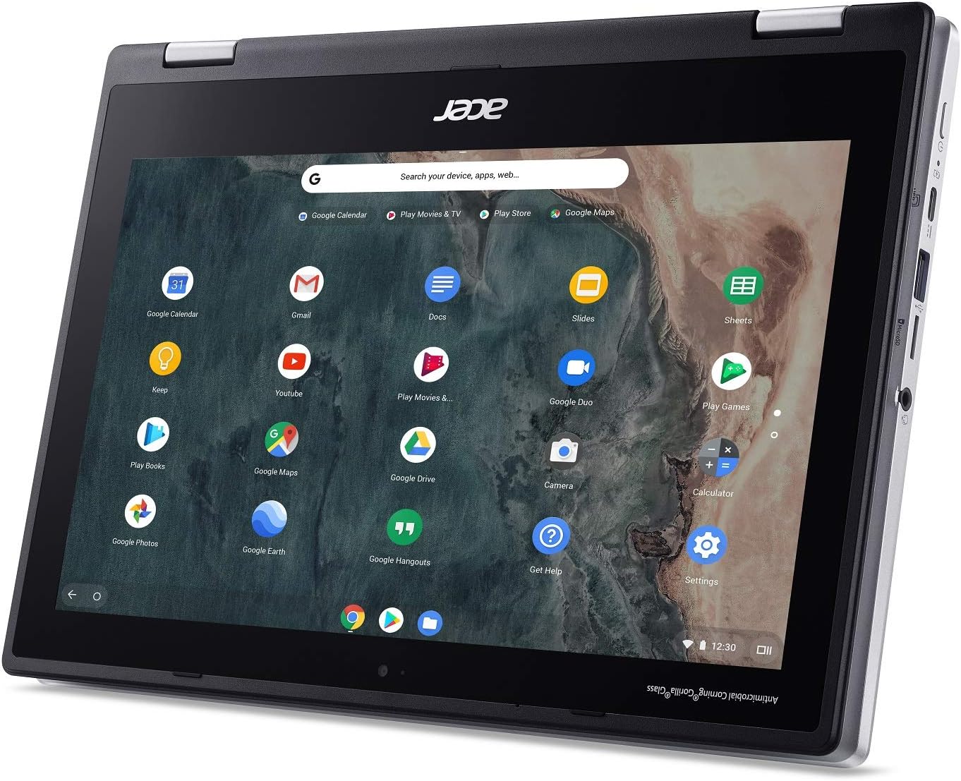 Acer Chromebook Spin 311 Convertible Laptop, Intel Celeron N4020, 11.6" HD Touch, 4GB LPDDR4, 32GB eMMC, Gigabit Wi-Fi 5, Bluetooth 5.0, Google Chrome, CP311-2H-C679: Computers & Accessories