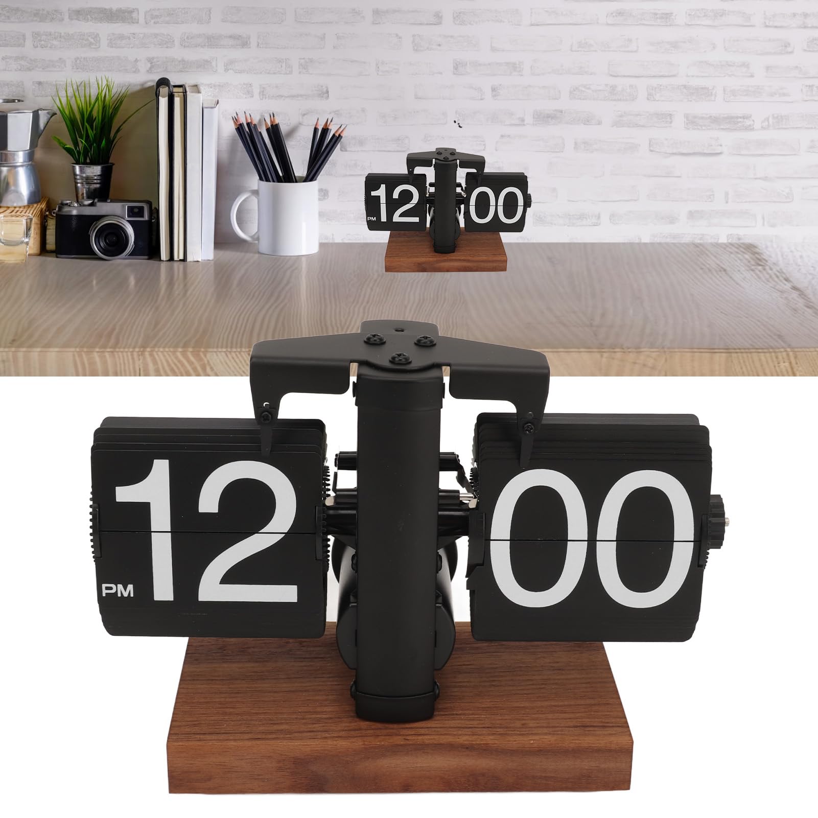 Digital Reverse Clock Mua Retro Flip Down Clock, Digital Mechanical Flip Down Clock, Flip ...