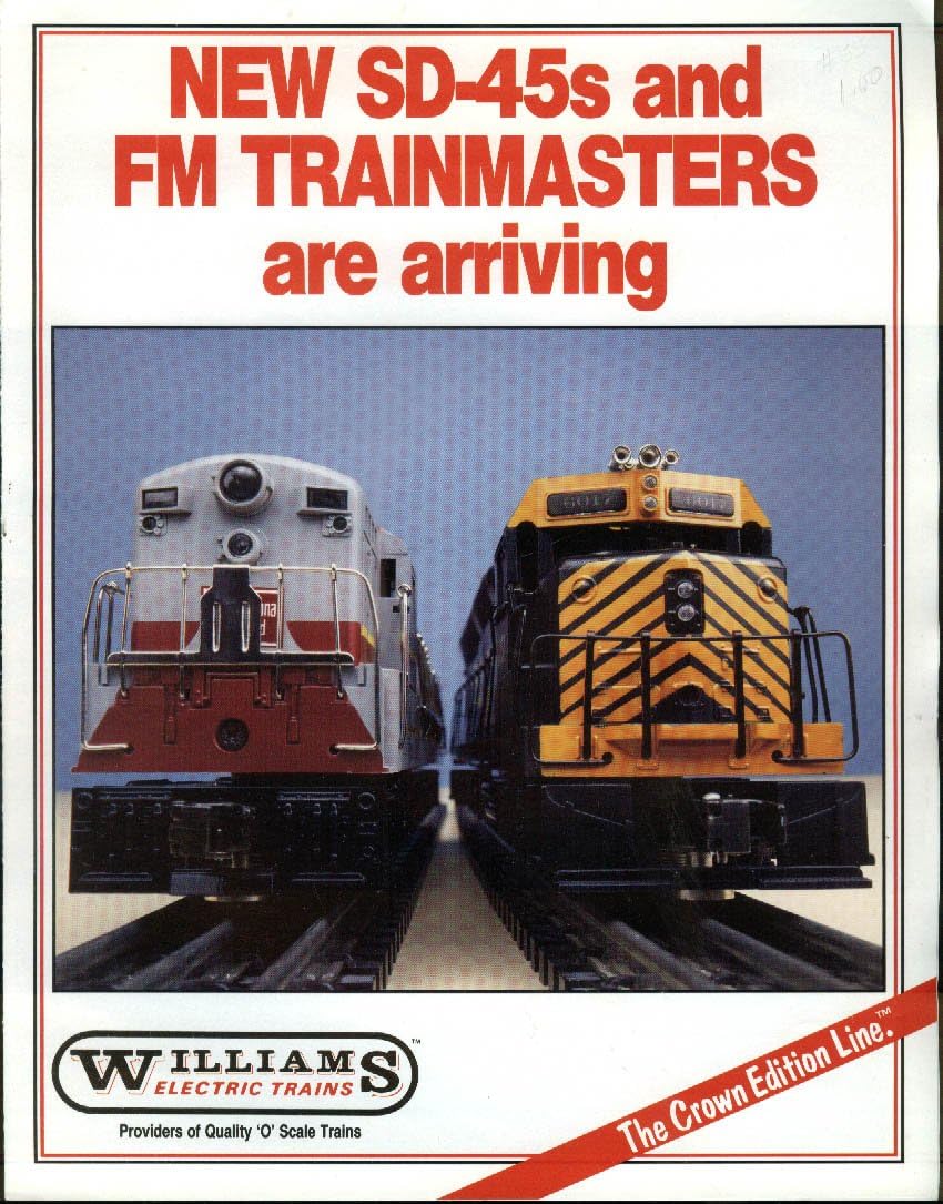 williams electric trains crown edition