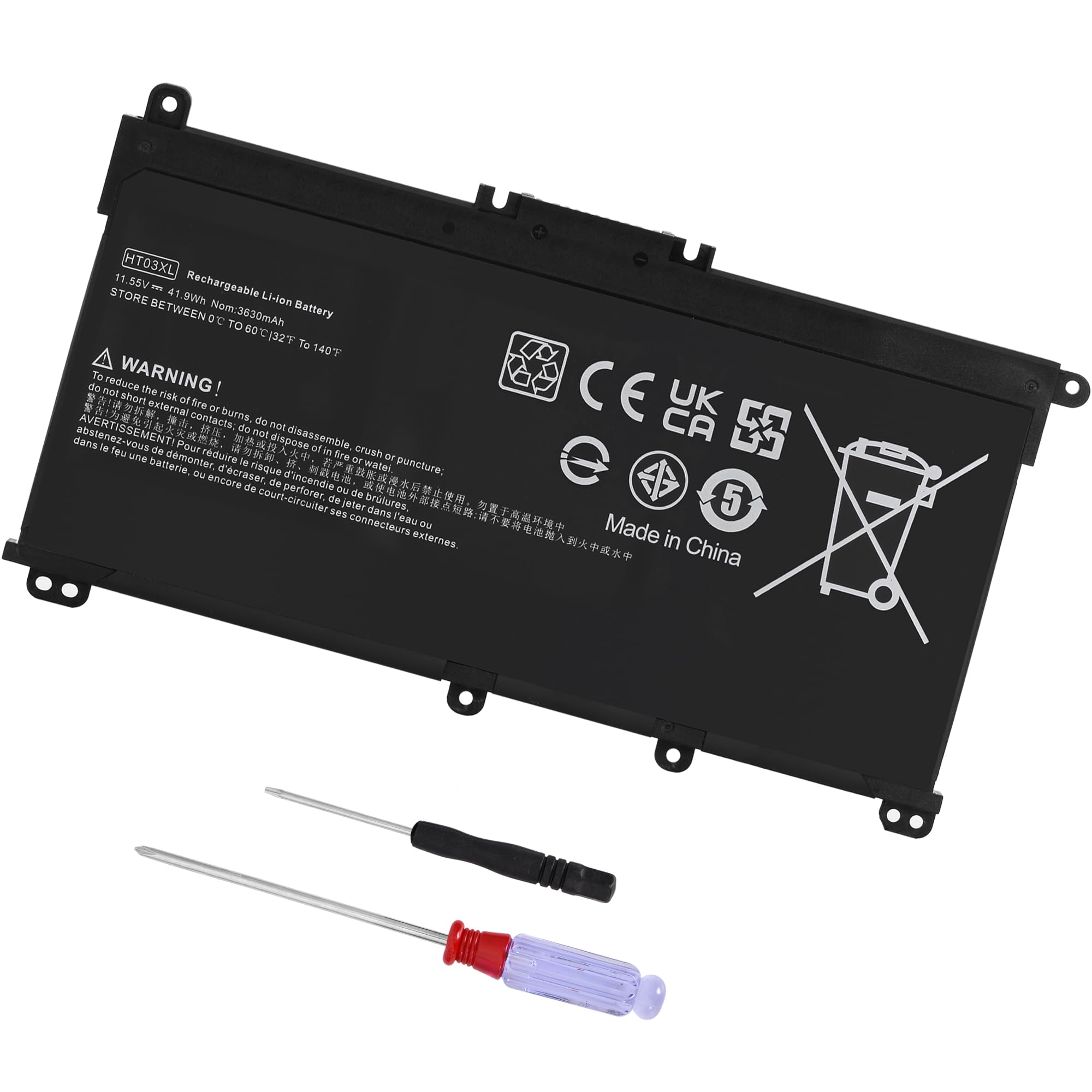 HT03XL L11119-855 Laptop Battery Replacement for HP