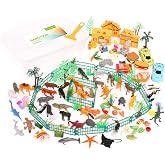 Portable Sand Tray Therapy Kit-125 Sandtray Miniatures for Sand Table | The sandbox includes sand tray therapy miniatures and accessories