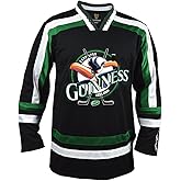 Guinness Toucan Hockey Jersey Embroidered Polyester Athletic Shirt Official Merchandise