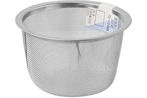TIKUSAN Teapot Tea Pot Replacement Stainless Steel Mesh Strainer Tea Infuser Made in Japan 85(3.1"-3.3")