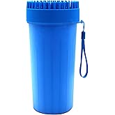 GROOMER ESSENTIALS 2-in-1 Pet Paw Cleaner - Extra Large - For Extra Large Dogs Like German Shepherds, Great Danes, St. Bernards, Boxers, and Mastiffs - Portable