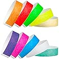 1,600 WristCo Tyvek Wristbands for Events, 10-Color Variety Pack – Tamper-Proof Design Prevents Reuse – Premium-Grade Bracelets for Hospital & Medical ID, Party, VIP Identification