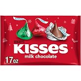 HERSHEY'S Kisses Milk Chocolate, Candy Bag, 17 oz