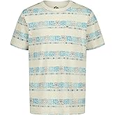 Quiksilver Boys Short Sleeve Striped T-Shirt, Soft & Comfortable, Regular Fit