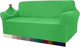 Granbest 3 Seater Sofa Cover Navy Blue Spandex Jacquard Non Slip