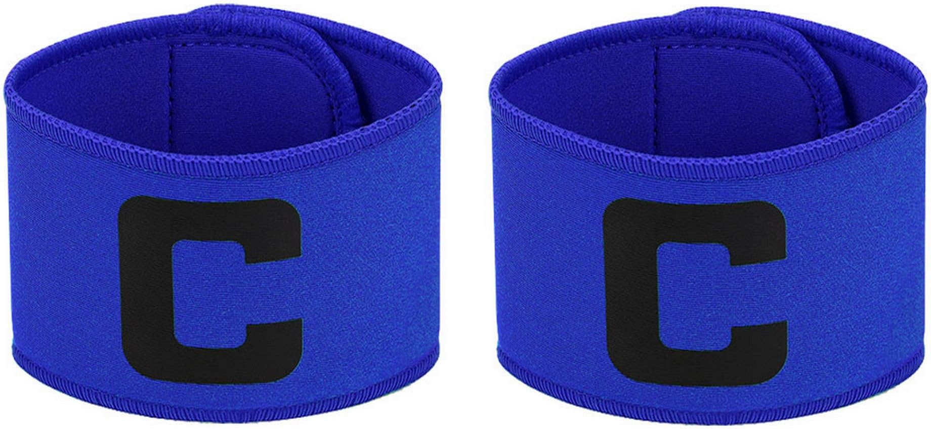 MAYFOO Football Soccer Captains Armband - Captain Arm Bands for Youth and Adult๏ผAnti-Drop Design ๏ผ2-Pack