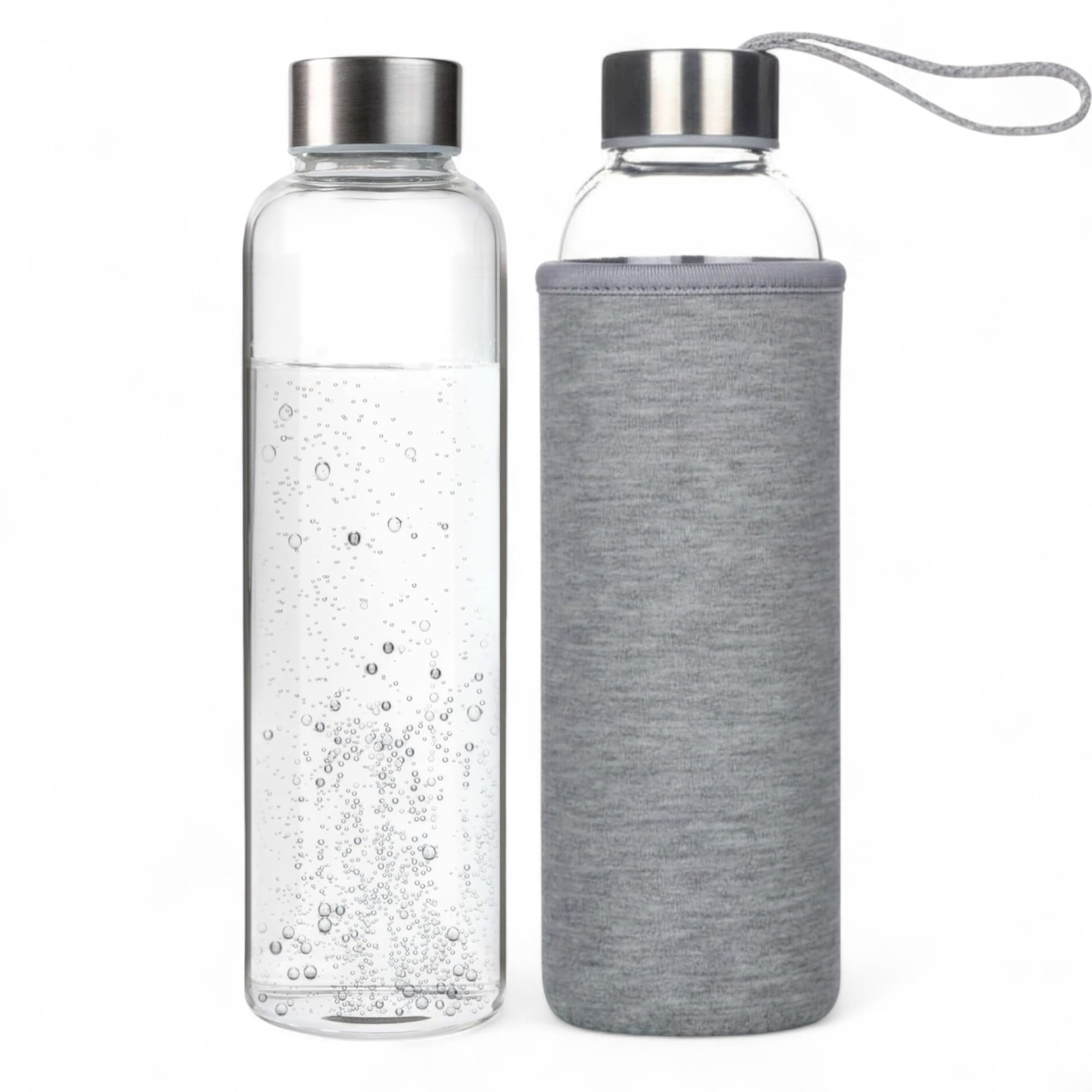 Water Sports Bottle Bottle Bicycle Drinks Bottle 550 ml, Grey