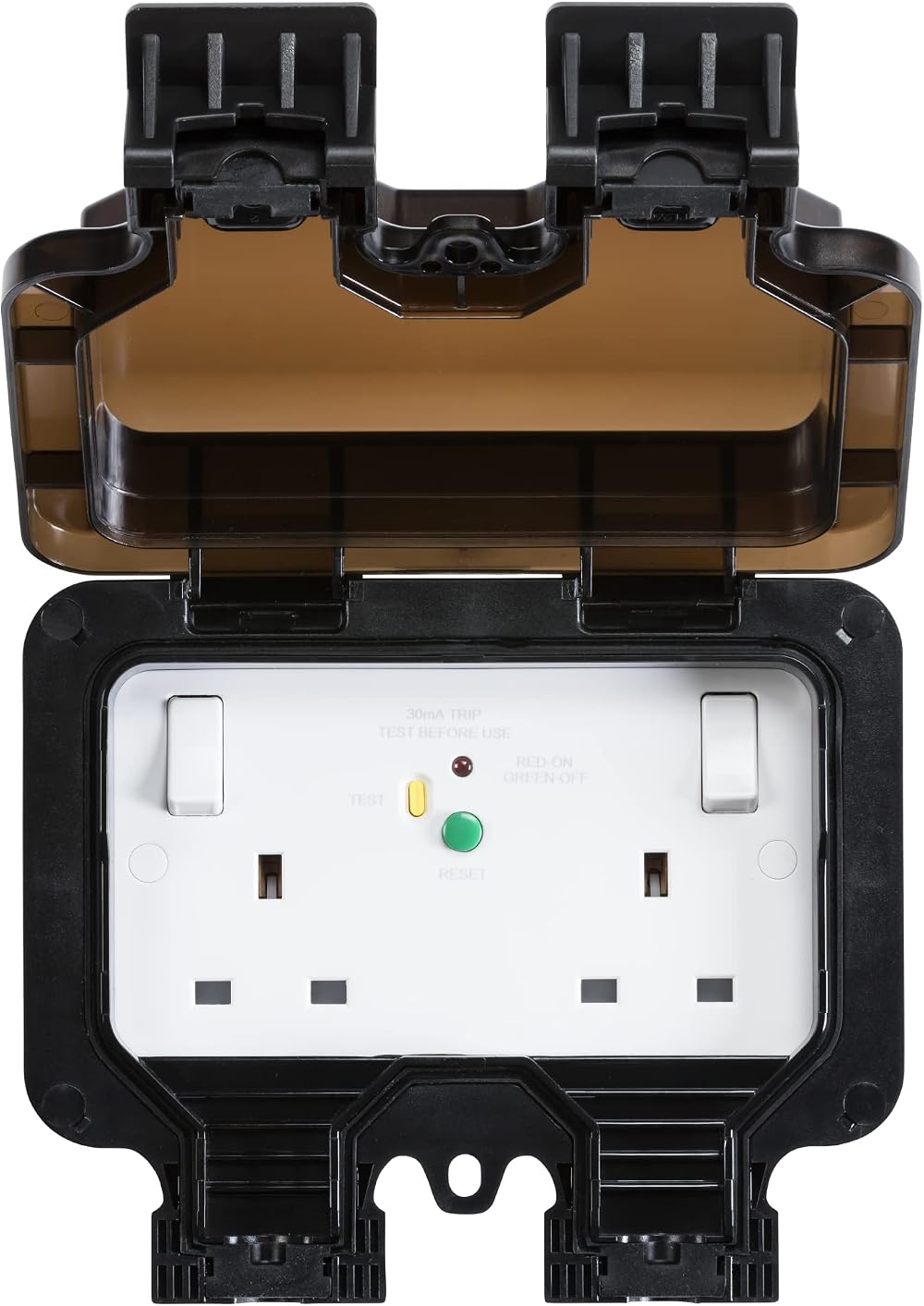 Knightsbridge RCD Switched Socket Type A Outdoor IP66