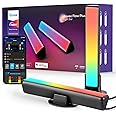 Govee Flow Plus Smart LED Light Bars, Work with Alexa and Google Assistant, Gaming Lights, RGBICWW WiFi TV Backlights with Sc