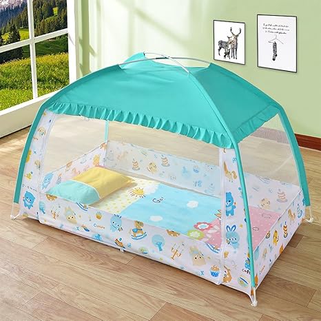 Pliable Lit Bebe Enfants Tente Moustiquaire Ciel De Lit Guard Tente Pour Enfant Moustiquaire Yurts Manquait Installation Sans Lit Fermeture Eclair Anti Mosquito Bites Bebe Puericulture La Chambre De Bebe Drjosebatista Com