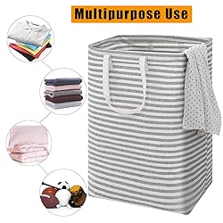YanZhi 2PCS Collapsible Laundry Hamper 72L Large