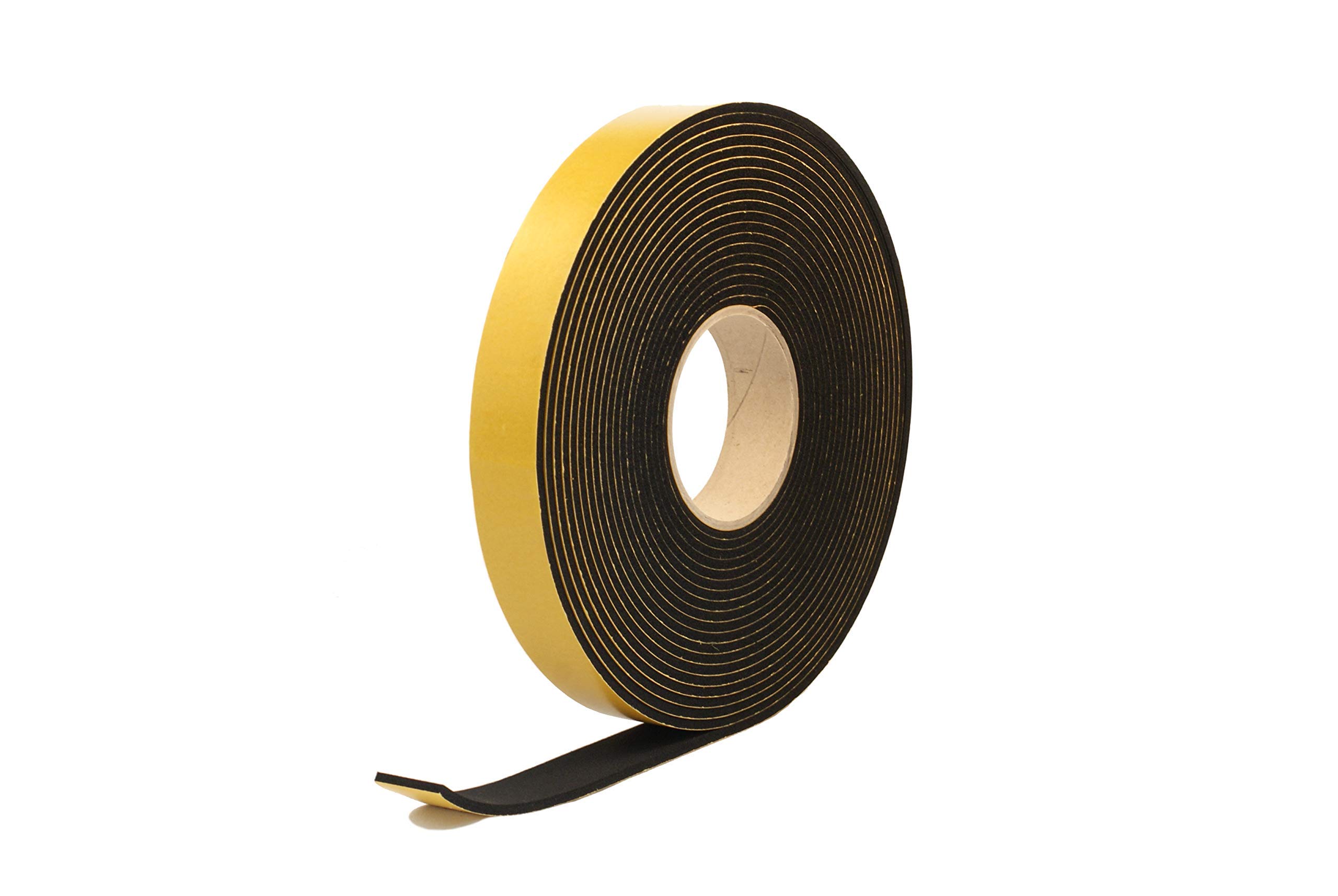 RS® Neoprene Rubber Self-Adhesive Sponge Strip 30mm Wide x 4mm Thick x 10m Long for Sealing, Weather Strip, Cushioning, Anti-Vibration, Anti-Slip, Gaskets & DIY