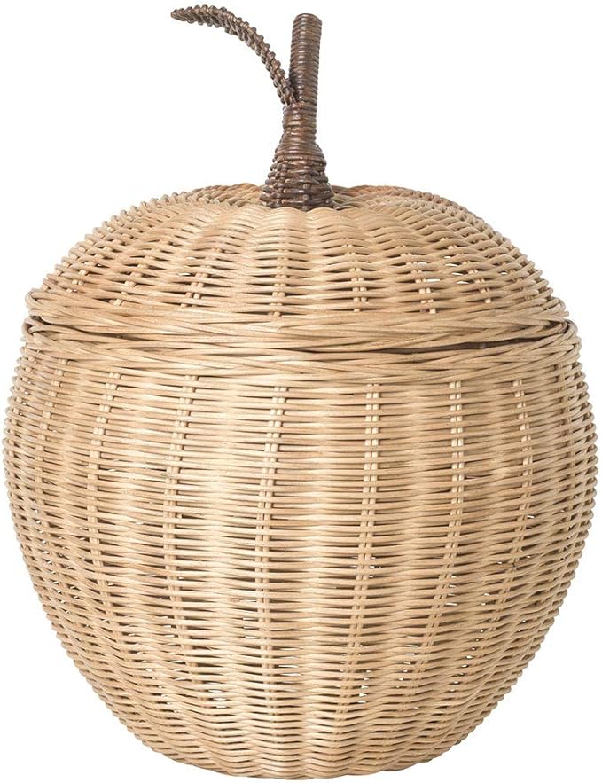 Ferm Living Apple Braided Storage Basket, Small Amazon.co