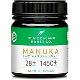 Raw Manuka Honey UMF 28+ MGO 1450+, UMF Certified, 3rd Party Tested, 8.8oz | Rarest highest potency grade, UMF certified &amp; 3rd party lab tested, raw monofloral, traceable hive to home, gift worthy