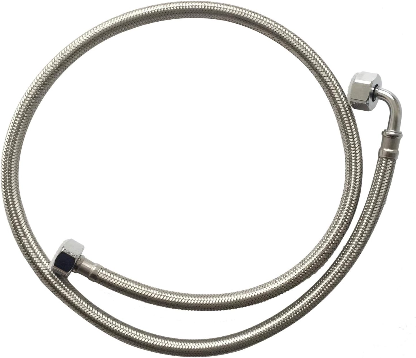 Stainless Steel Hose 1m(39.3 inch) Toilet Bathroom Bidet Seats