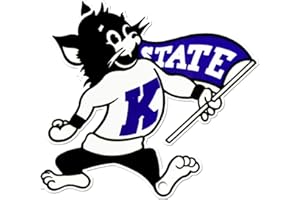 AUTHENTIC STREET SIGNS Steel Magnet Kansas State Willie The Wildcat