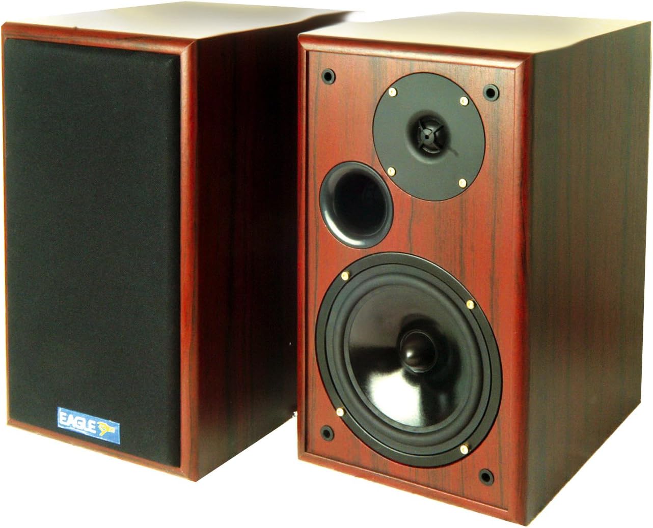 Hifi Speaker Teak Amazon.co.uk Electronics