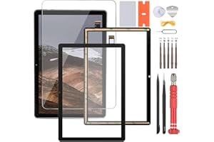 FKBAightccy Touch Screen for ONN 10.1" Gen 3 Surf 2022 Tablet 100071485 Screen Replacement for ONN 100071485 Digitizer Touchscreen Glass Panel with Tools (Black, Not LCD Display)