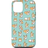 Funny Kawaii Kids Pattern Welsh Pembroke Corgi Dog Lover Case for iPhone 12/12 Pro