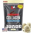 PhysiVantage Supercharged Collagen Peptides Powder - Hydrolyzed Collagen for Joint, Tendon, Ligament, & Skin Health Support - Vanilla, Keto, Paleo, 16oz | Enhanced with Vitamin C, BCAAs, Grass-Fed