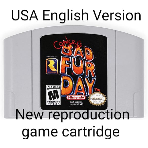 Amazon.com: Conker's Bad Fur Day - Nintendo 64 : Nintendo 64