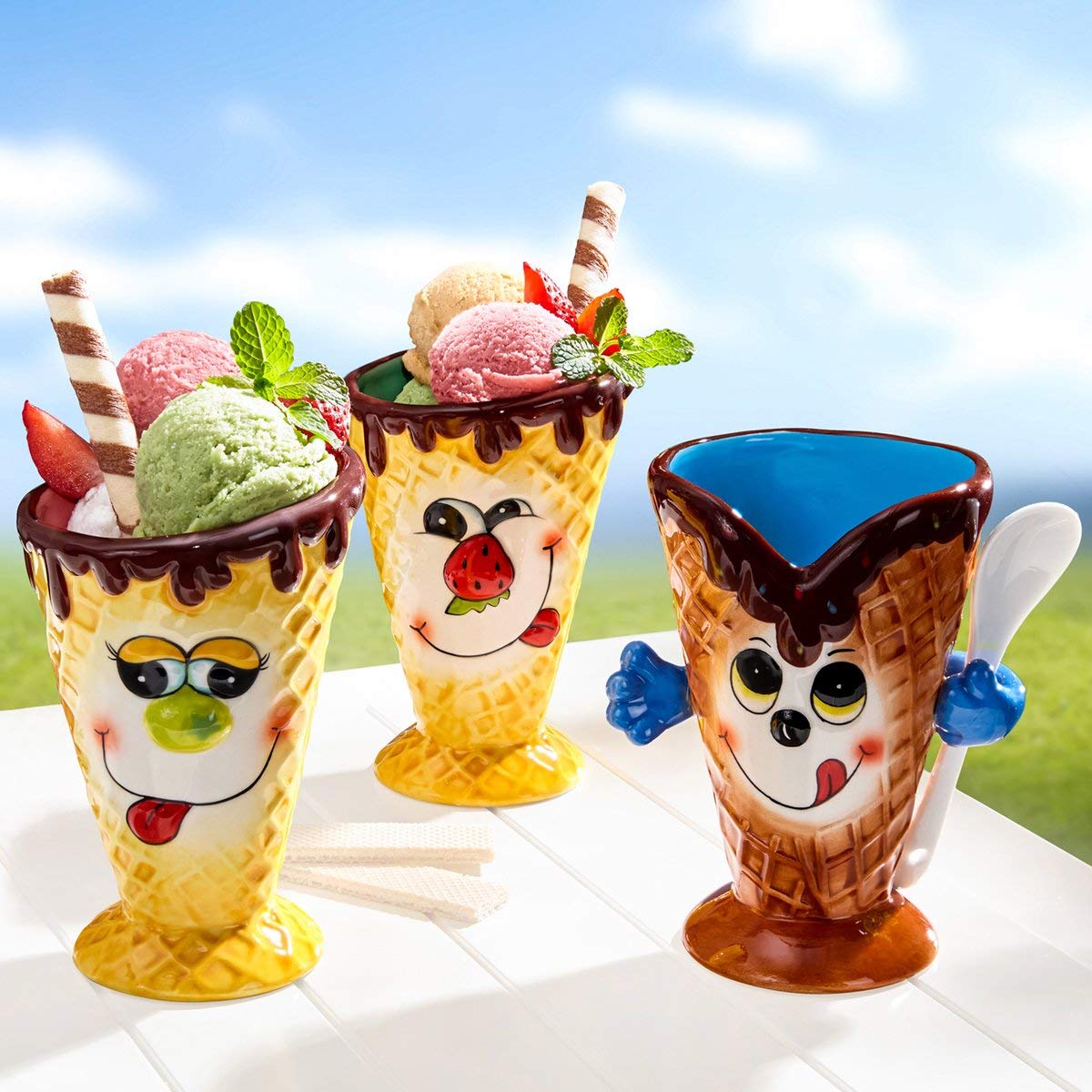 Kuchen in eistuetenform