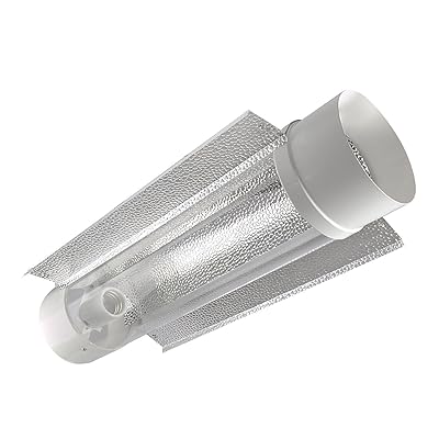 iPower 6 Inch Cool Tube Reflector Hood for HPS MH Grow Light Add-on Wing
